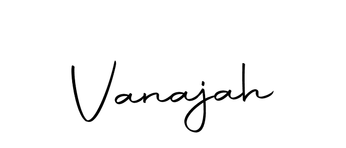 if you are searching for the best signature style for your name Vanajah. so please give up your signature search. here we have designed multiple signature styles  using Autography-DOLnW. Vanajah signature style 10 images and pictures png