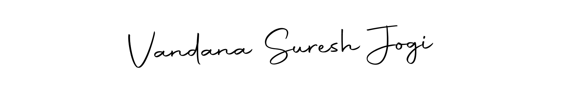 You should practise on your own different ways (Autography-DOLnW) to write your name (Vandana Suresh Jogi) in signature. don't let someone else do it for you. Vandana Suresh Jogi signature style 10 images and pictures png