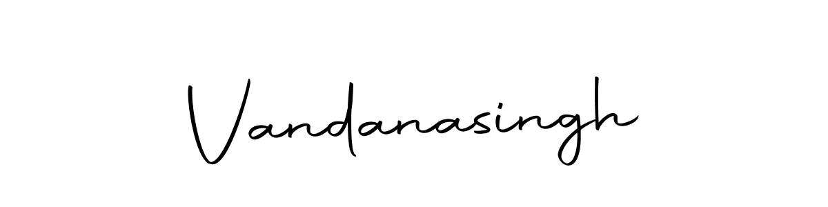 You can use this online signature creator to create a handwritten signature for the name Vandanasingh. This is the best online autograph maker. Vandanasingh signature style 10 images and pictures png