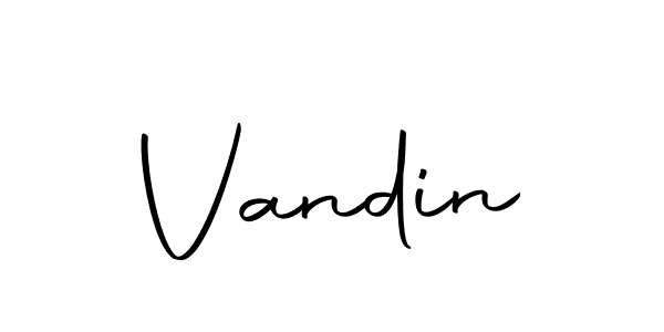 Design your own signature with our free online signature maker. With this signature software, you can create a handwritten (Autography-DOLnW) signature for name Vandin. Vandin signature style 10 images and pictures png