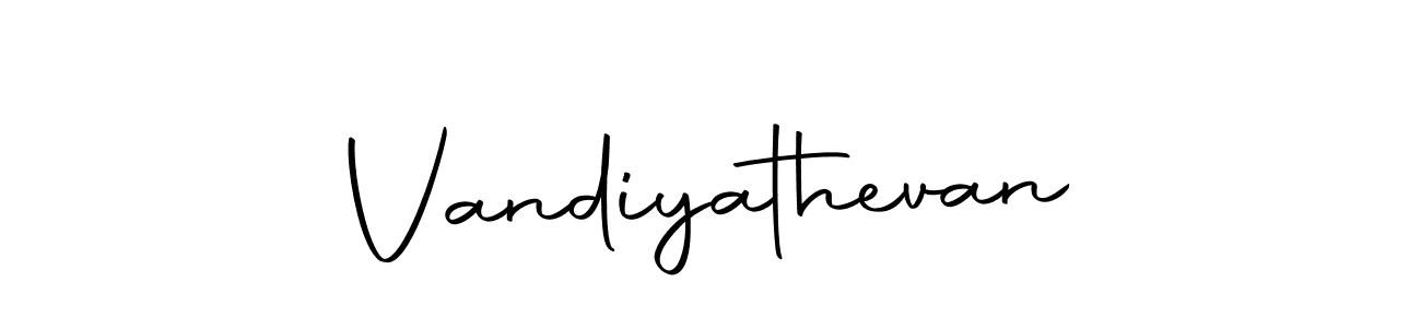 Create a beautiful signature design for name Vandiyathevan. With this signature (Autography-DOLnW) fonts, you can make a handwritten signature for free. Vandiyathevan signature style 10 images and pictures png