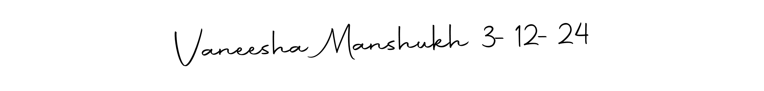 How to Draw Vaneesha Manshukh 3-12-24 signature style? Autography-DOLnW is a latest design signature styles for name Vaneesha Manshukh 3-12-24. Vaneesha Manshukh 3-12-24 signature style 10 images and pictures png