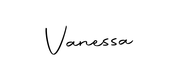 Create a beautiful signature design for name Vanessa . With this signature (Autography-DOLnW) fonts, you can make a handwritten signature for free. Vanessa  signature style 10 images and pictures png