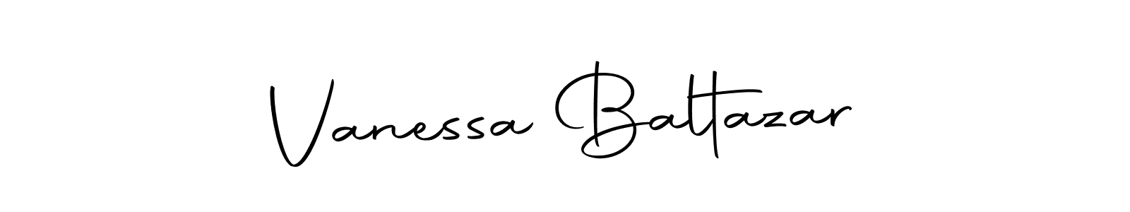 Vanessa Baltazar stylish signature style. Best Handwritten Sign (Autography-DOLnW) for my name. Handwritten Signature Collection Ideas for my name Vanessa Baltazar. Vanessa Baltazar signature style 10 images and pictures png