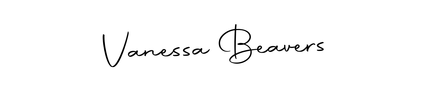 Make a short Vanessa Beavers signature style. Manage your documents anywhere anytime using Autography-DOLnW. Create and add eSignatures, submit forms, share and send files easily. Vanessa Beavers signature style 10 images and pictures png