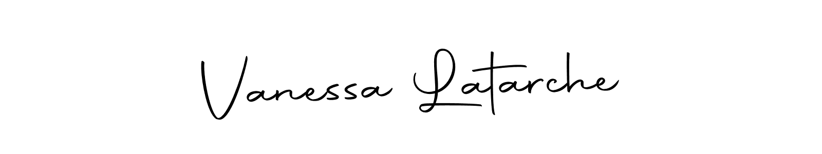 Similarly Autography-DOLnW is the best handwritten signature design. Signature creator online .You can use it as an online autograph creator for name Vanessa Latarche. Vanessa Latarche signature style 10 images and pictures png