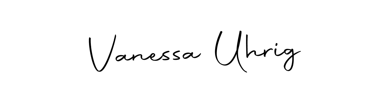 Make a beautiful signature design for name Vanessa Uhrig. With this signature (Autography-DOLnW) style, you can create a handwritten signature for free. Vanessa Uhrig signature style 10 images and pictures png