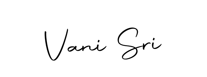 How to make Vani Sri name signature. Use Autography-DOLnW style for creating short signs online. This is the latest handwritten sign. Vani Sri signature style 10 images and pictures png