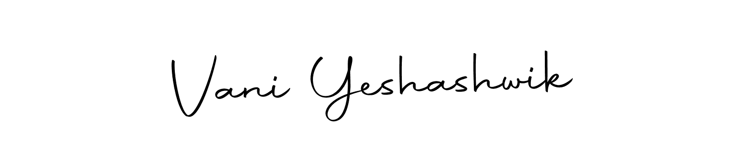 Here are the top 10 professional signature styles for the name Vani Yeshashwik. These are the best autograph styles you can use for your name. Vani Yeshashwik signature style 10 images and pictures png