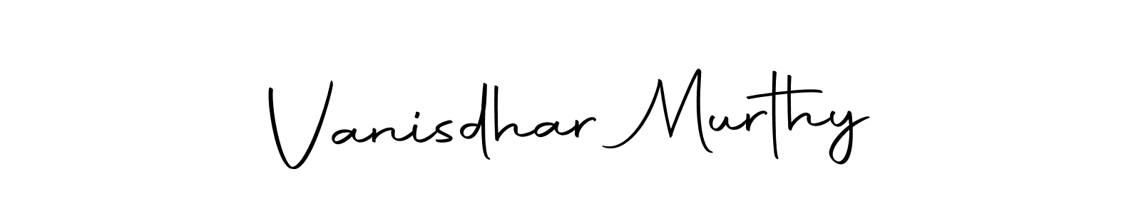 Also we have Vanisdhar Murthy name is the best signature style. Create professional handwritten signature collection using Autography-DOLnW autograph style. Vanisdhar Murthy signature style 10 images and pictures png