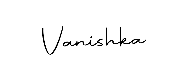 You should practise on your own different ways (Autography-DOLnW) to write your name (Vanishka) in signature. don't let someone else do it for you. Vanishka signature style 10 images and pictures png