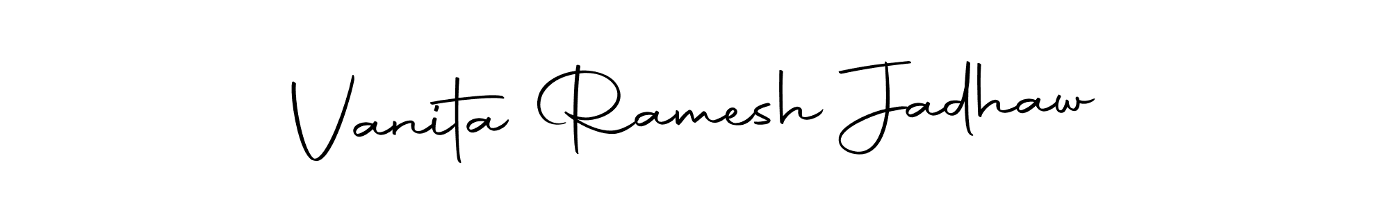 Also we have Vanita Ramesh Jadhaw name is the best signature style. Create professional handwritten signature collection using Autography-DOLnW autograph style. Vanita Ramesh Jadhaw signature style 10 images and pictures png