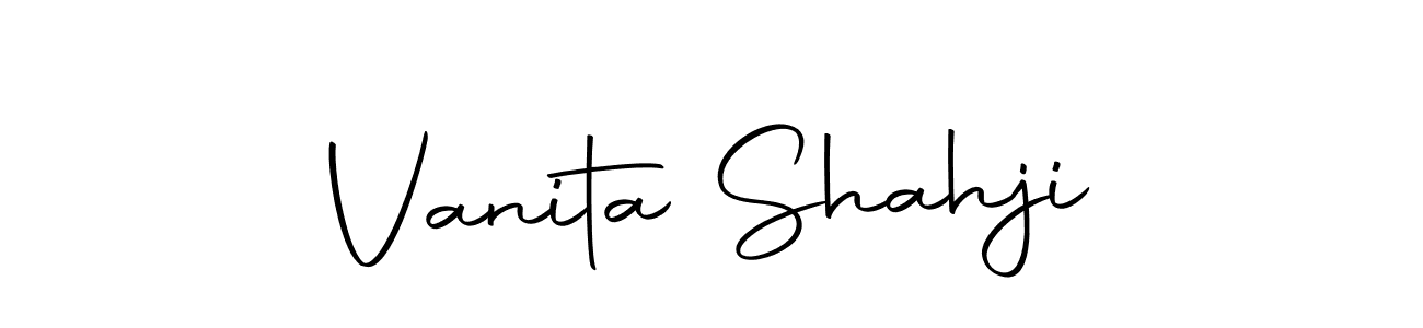 Use a signature maker to create a handwritten signature online. With this signature software, you can design (Autography-DOLnW) your own signature for name Vanita Shahji. Vanita Shahji signature style 10 images and pictures png
