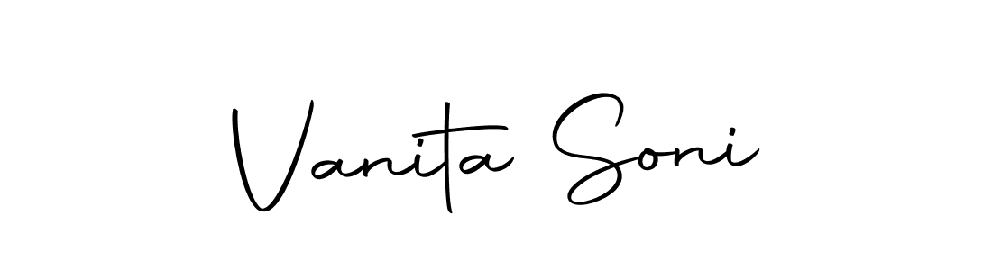 Here are the top 10 professional signature styles for the name Vanita Soni. These are the best autograph styles you can use for your name. Vanita Soni signature style 10 images and pictures png