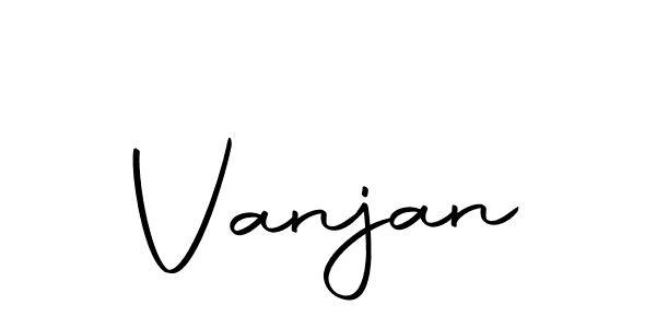 The best way (Autography-DOLnW) to make a short signature is to pick only two or three words in your name. The name Vanjan include a total of six letters. For converting this name. Vanjan signature style 10 images and pictures png