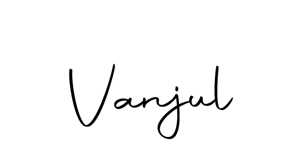 Here are the top 10 professional signature styles for the name Vanjul. These are the best autograph styles you can use for your name. Vanjul signature style 10 images and pictures png