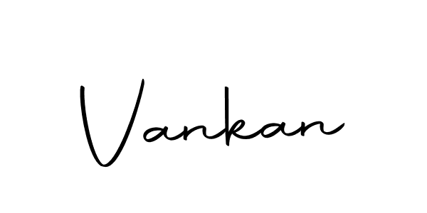 You should practise on your own different ways (Autography-DOLnW) to write your name (Vankan) in signature. don't let someone else do it for you. Vankan signature style 10 images and pictures png