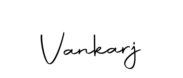 Similarly Autography-DOLnW is the best handwritten signature design. Signature creator online .You can use it as an online autograph creator for name Vankarj. Vankarj signature style 10 images and pictures png