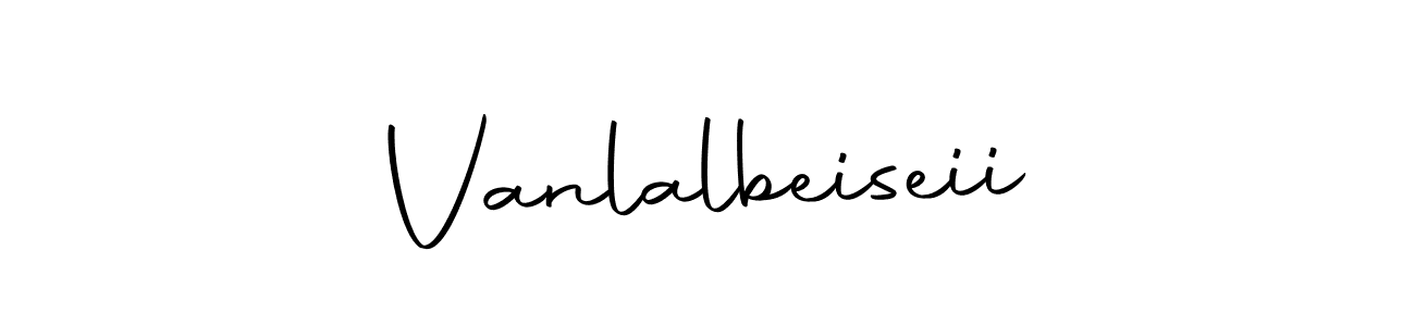 Make a beautiful signature design for name Vanlalbeiseii. With this signature (Autography-DOLnW) style, you can create a handwritten signature for free. Vanlalbeiseii signature style 10 images and pictures png