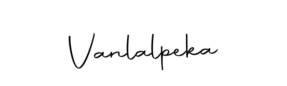 Vanlalpeka stylish signature style. Best Handwritten Sign (Autography-DOLnW) for my name. Handwritten Signature Collection Ideas for my name Vanlalpeka. Vanlalpeka signature style 10 images and pictures png