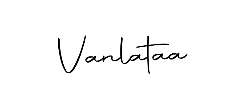 How to make Vanlataa name signature. Use Autography-DOLnW style for creating short signs online. This is the latest handwritten sign. Vanlataa signature style 10 images and pictures png