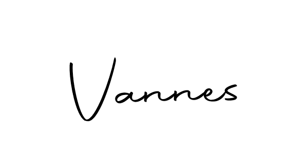 Use a signature maker to create a handwritten signature online. With this signature software, you can design (Autography-DOLnW) your own signature for name Vannes. Vannes signature style 10 images and pictures png