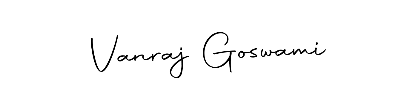 Make a beautiful signature design for name Vanraj Goswami. With this signature (Autography-DOLnW) style, you can create a handwritten signature for free. Vanraj Goswami signature style 10 images and pictures png