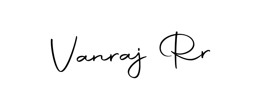 Make a beautiful signature design for name Vanraj Rr. Use this online signature maker to create a handwritten signature for free. Vanraj Rr signature style 10 images and pictures png