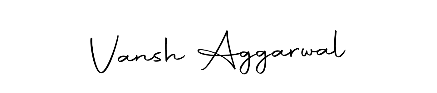 You should practise on your own different ways (Autography-DOLnW) to write your name (Vansh Aggarwal) in signature. don't let someone else do it for you. Vansh Aggarwal signature style 10 images and pictures png
