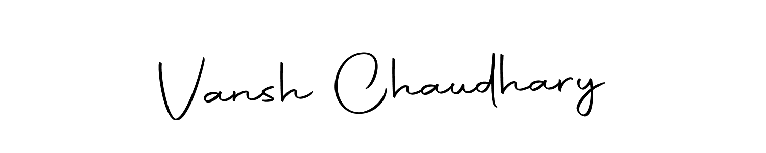 You should practise on your own different ways (Autography-DOLnW) to write your name (Vansh Chaudhary) in signature. don't let someone else do it for you. Vansh Chaudhary signature style 10 images and pictures png