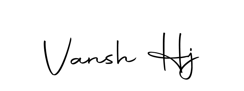 Design your own signature with our free online signature maker. With this signature software, you can create a handwritten (Autography-DOLnW) signature for name Vansh Hj. Vansh Hj signature style 10 images and pictures png