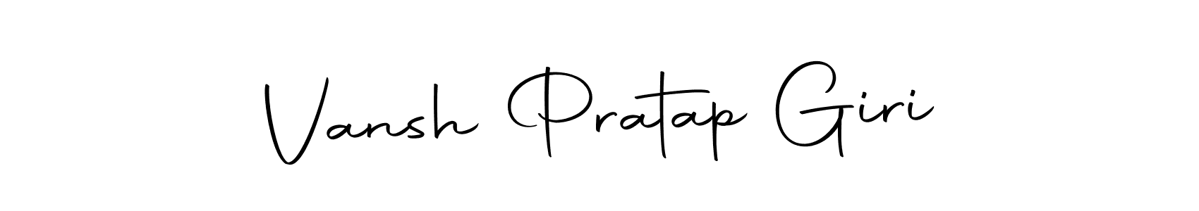The best way (Autography-DOLnW) to make a short signature is to pick only two or three words in your name. The name Vansh Pratap Giri include a total of six letters. For converting this name. Vansh Pratap Giri signature style 10 images and pictures png