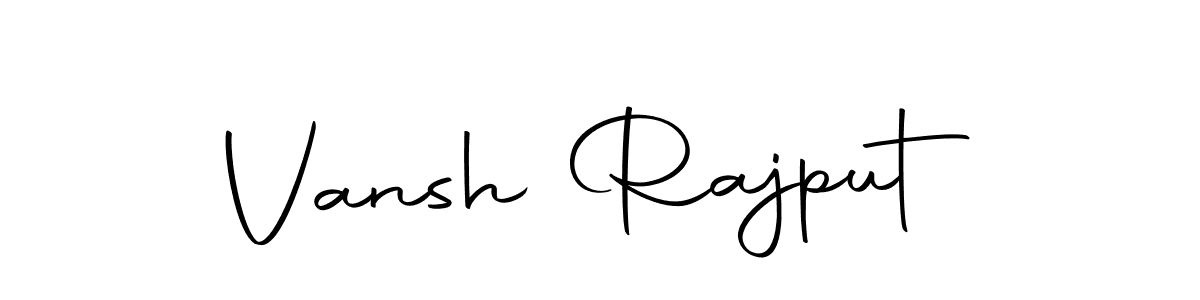 You should practise on your own different ways (Autography-DOLnW) to write your name (Vansh Rajput) in signature. don't let someone else do it for you. Vansh Rajput signature style 10 images and pictures png