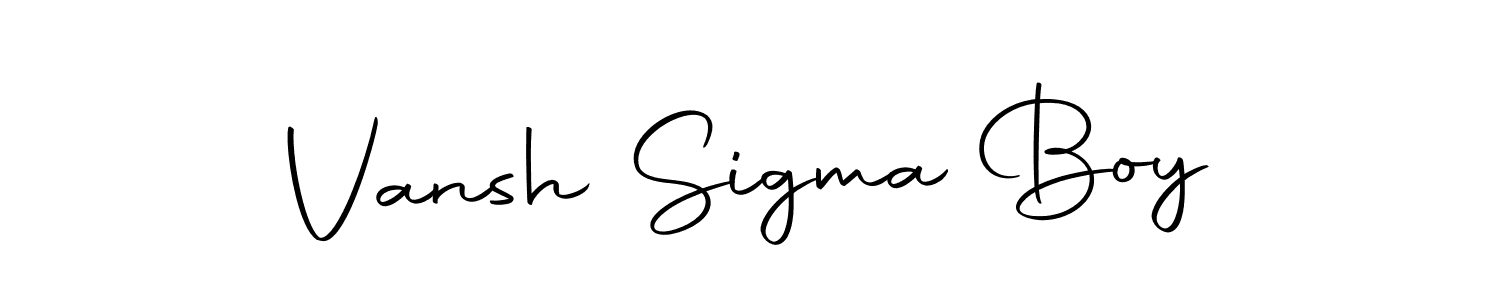 Autography-DOLnW is a professional signature style that is perfect for those who want to add a touch of class to their signature. It is also a great choice for those who want to make their signature more unique. Get Vansh Sigma Boy name to fancy signature for free. Vansh Sigma Boy signature style 10 images and pictures png