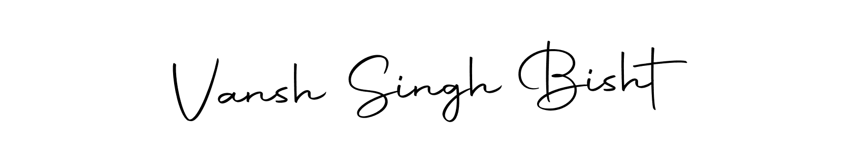 if you are searching for the best signature style for your name Vansh Singh Bisht. so please give up your signature search. here we have designed multiple signature styles  using Autography-DOLnW. Vansh Singh Bisht signature style 10 images and pictures png