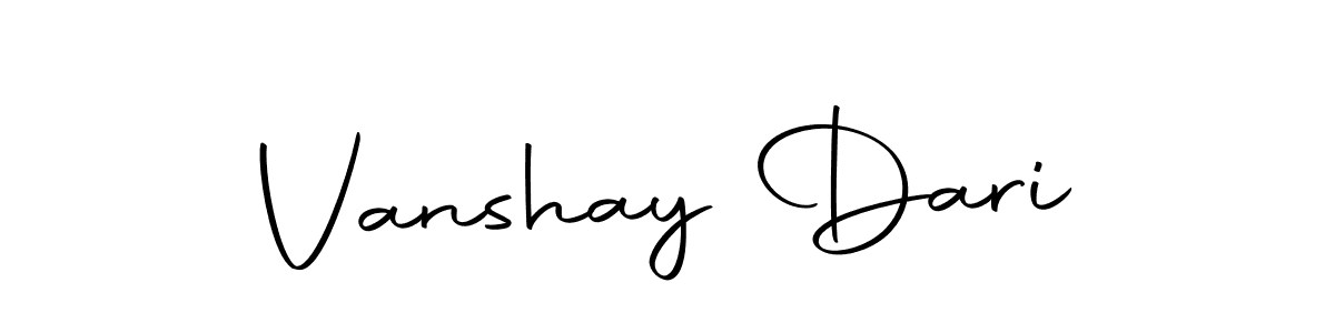 You should practise on your own different ways (Autography-DOLnW) to write your name (Vanshay Dari) in signature. don't let someone else do it for you. Vanshay Dari signature style 10 images and pictures png