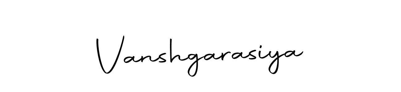 Design your own signature with our free online signature maker. With this signature software, you can create a handwritten (Autography-DOLnW) signature for name Vanshgarasiya. Vanshgarasiya signature style 10 images and pictures png