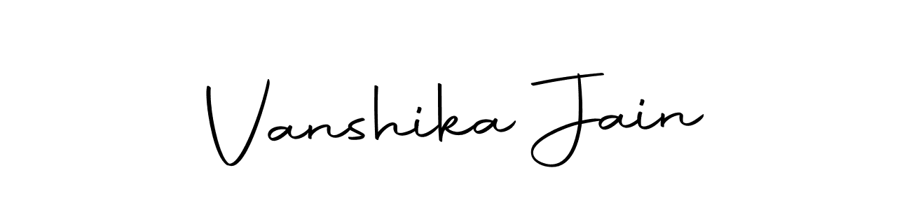 Autography-DOLnW is a professional signature style that is perfect for those who want to add a touch of class to their signature. It is also a great choice for those who want to make their signature more unique. Get Vanshika Jain name to fancy signature for free. Vanshika Jain signature style 10 images and pictures png