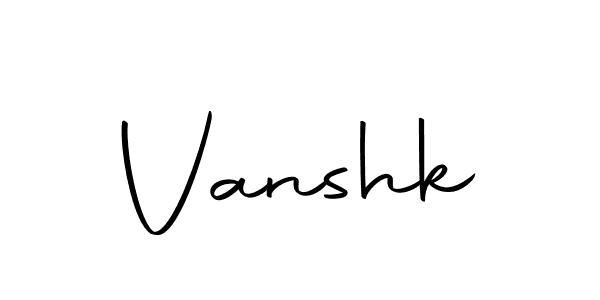 Also we have Vanshk name is the best signature style. Create professional handwritten signature collection using Autography-DOLnW autograph style. Vanshk signature style 10 images and pictures png