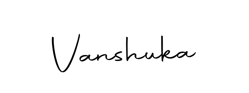 Also we have Vanshuka name is the best signature style. Create professional handwritten signature collection using Autography-DOLnW autograph style. Vanshuka signature style 10 images and pictures png