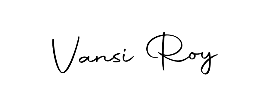 if you are searching for the best signature style for your name Vansi Roy. so please give up your signature search. here we have designed multiple signature styles  using Autography-DOLnW. Vansi Roy signature style 10 images and pictures png