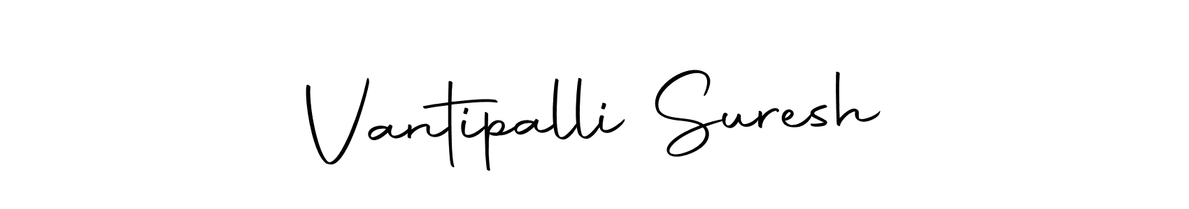 The best way (Autography-DOLnW) to make a short signature is to pick only two or three words in your name. The name Vantipalli Suresh include a total of six letters. For converting this name. Vantipalli Suresh signature style 10 images and pictures png