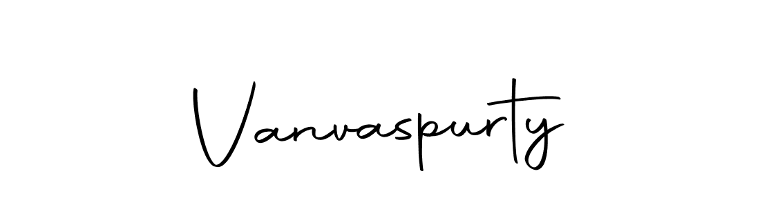 Make a beautiful signature design for name Vanvaspurty. Use this online signature maker to create a handwritten signature for free. Vanvaspurty signature style 10 images and pictures png