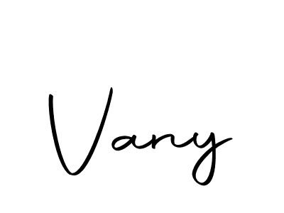 How to make Vany signature? Autography-DOLnW is a professional autograph style. Create handwritten signature for Vany name. Vany signature style 10 images and pictures png