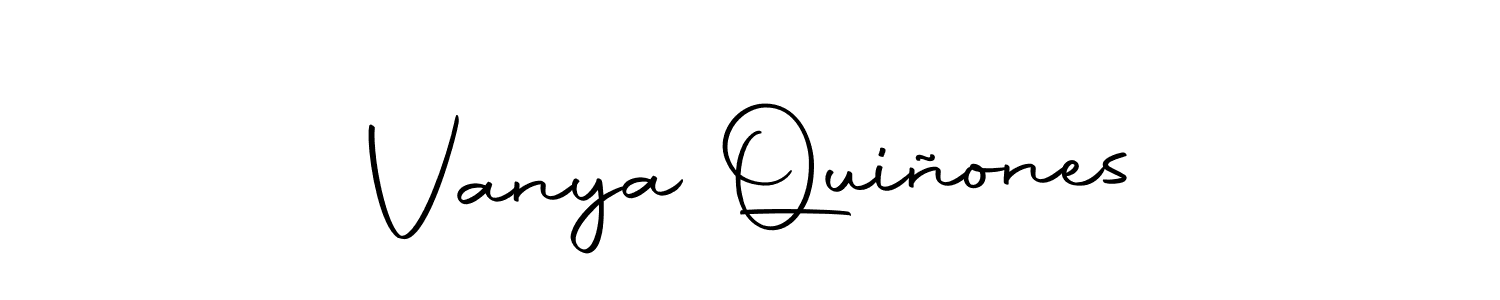 Similarly Autography-DOLnW is the best handwritten signature design. Signature creator online .You can use it as an online autograph creator for name Vanya Quiñones. Vanya Quiñones signature style 10 images and pictures png