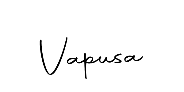 You can use this online signature creator to create a handwritten signature for the name Vapusa. This is the best online autograph maker. Vapusa signature style 10 images and pictures png