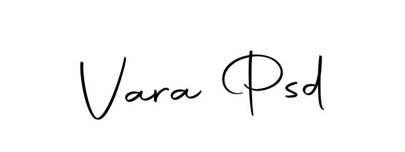 Vara Psd stylish signature style. Best Handwritten Sign (Autography-DOLnW) for my name. Handwritten Signature Collection Ideas for my name Vara Psd. Vara Psd signature style 10 images and pictures png