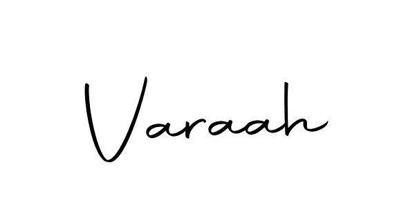 Make a beautiful signature design for name Varaah. With this signature (Autography-DOLnW) style, you can create a handwritten signature for free. Varaah signature style 10 images and pictures png