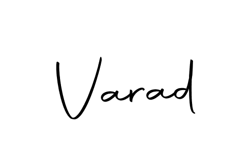 Make a beautiful signature design for name Varad. With this signature (Autography-DOLnW) style, you can create a handwritten signature for free. Varad signature style 10 images and pictures png