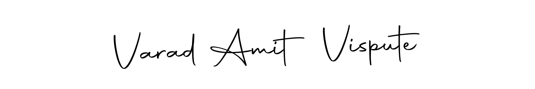 Create a beautiful signature design for name Varad Amit Vispute. With this signature (Autography-DOLnW) fonts, you can make a handwritten signature for free. Varad Amit Vispute signature style 10 images and pictures png